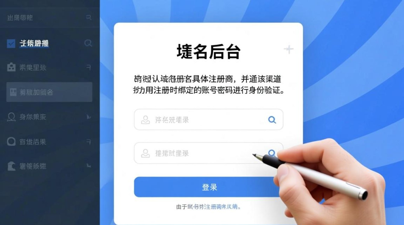 怎么登陆域名后台，域名管理后台登录入口在哪里？