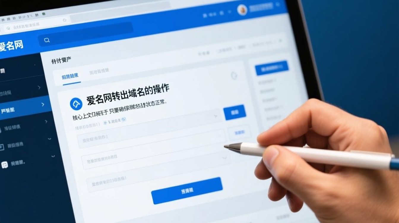 爱名网域名怎么转出，爱名网转出域名在哪里操作？