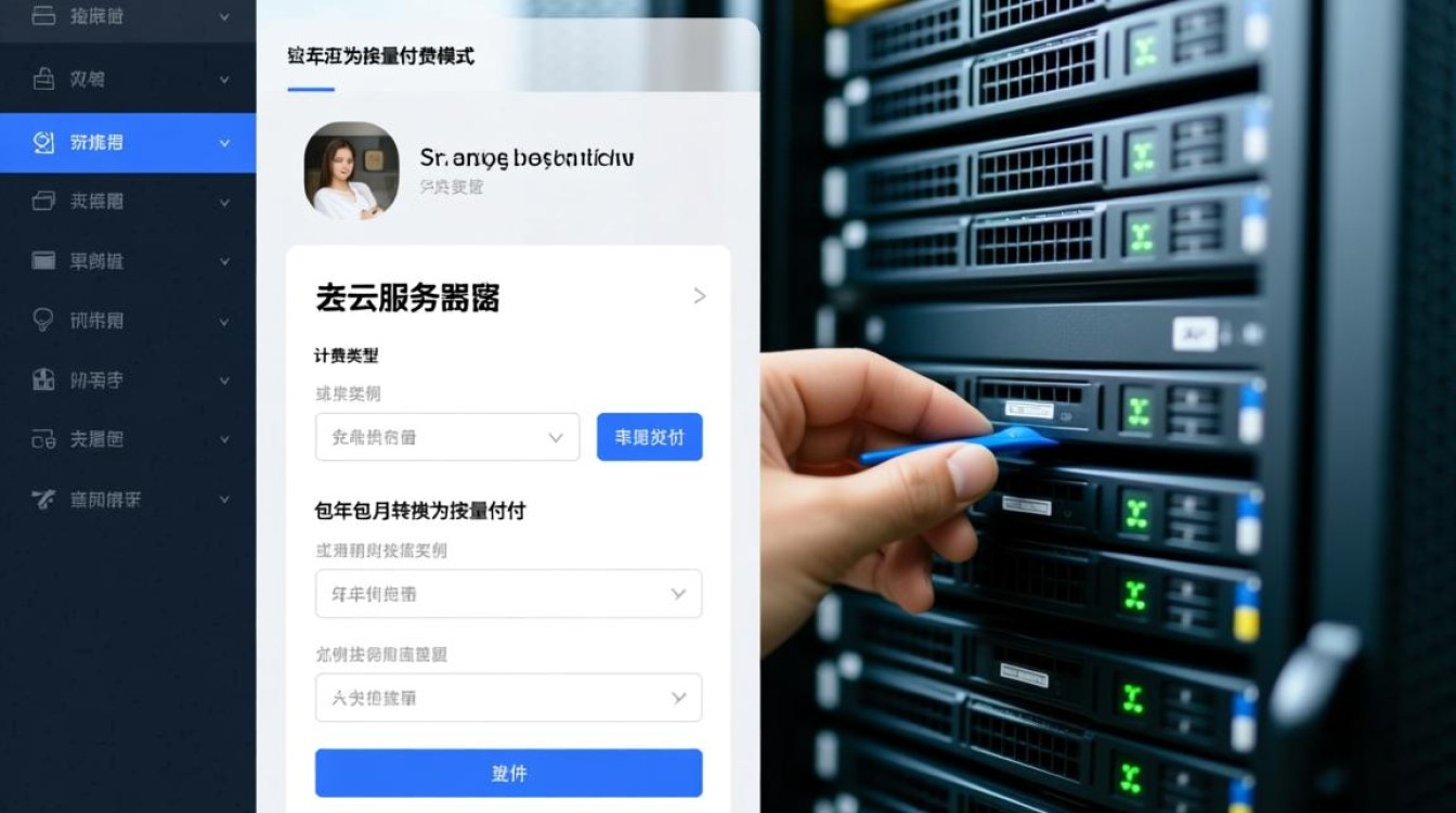 服务器怎么更换按量续费，包年包月怎么转按量付费？