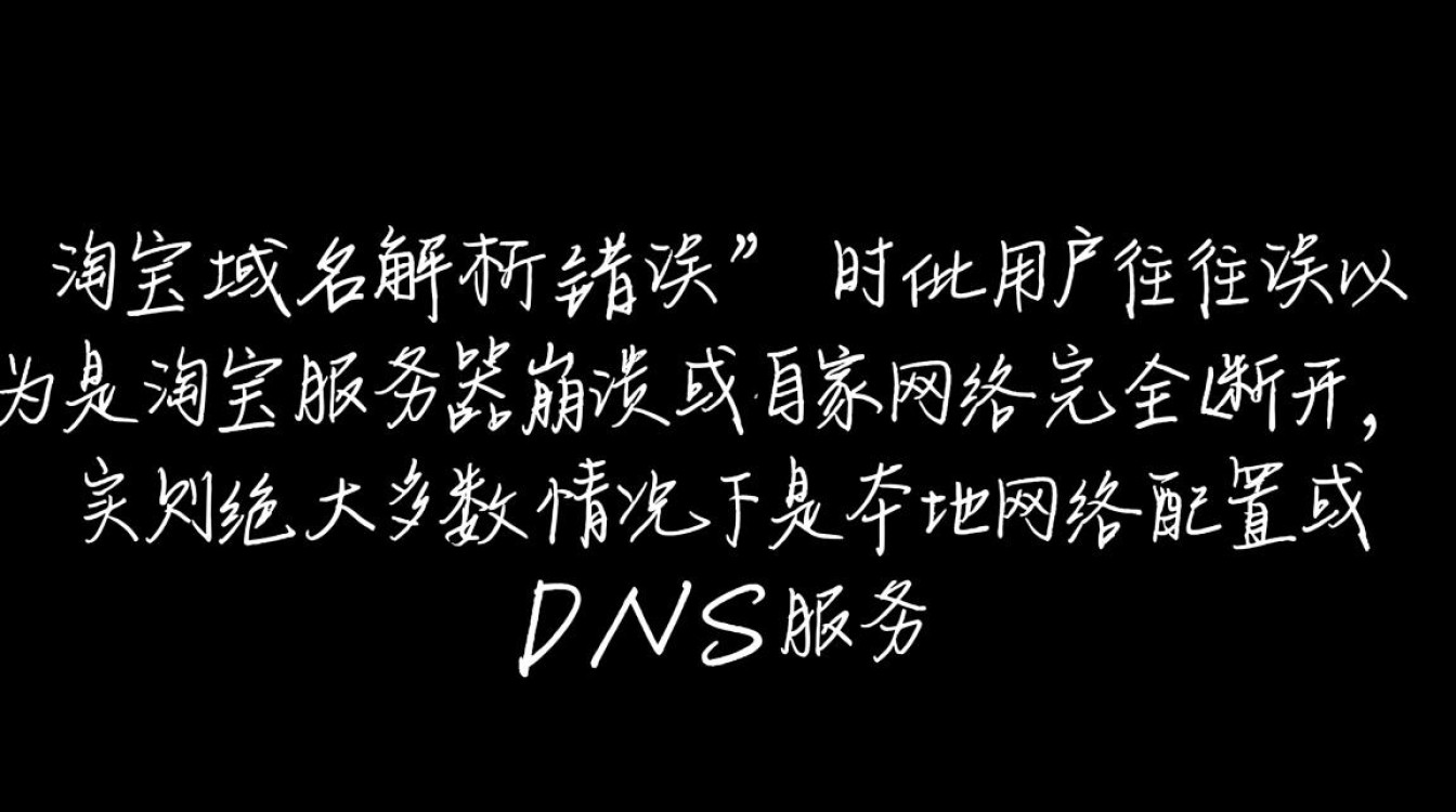 淘宝域名解析错误怎么解决，网页打不开怎么办？