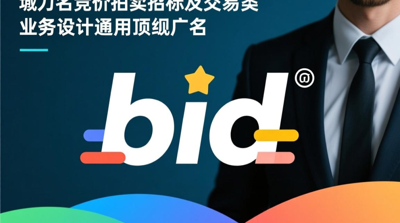 bid是什么域名，.bid域名值得注册投资吗