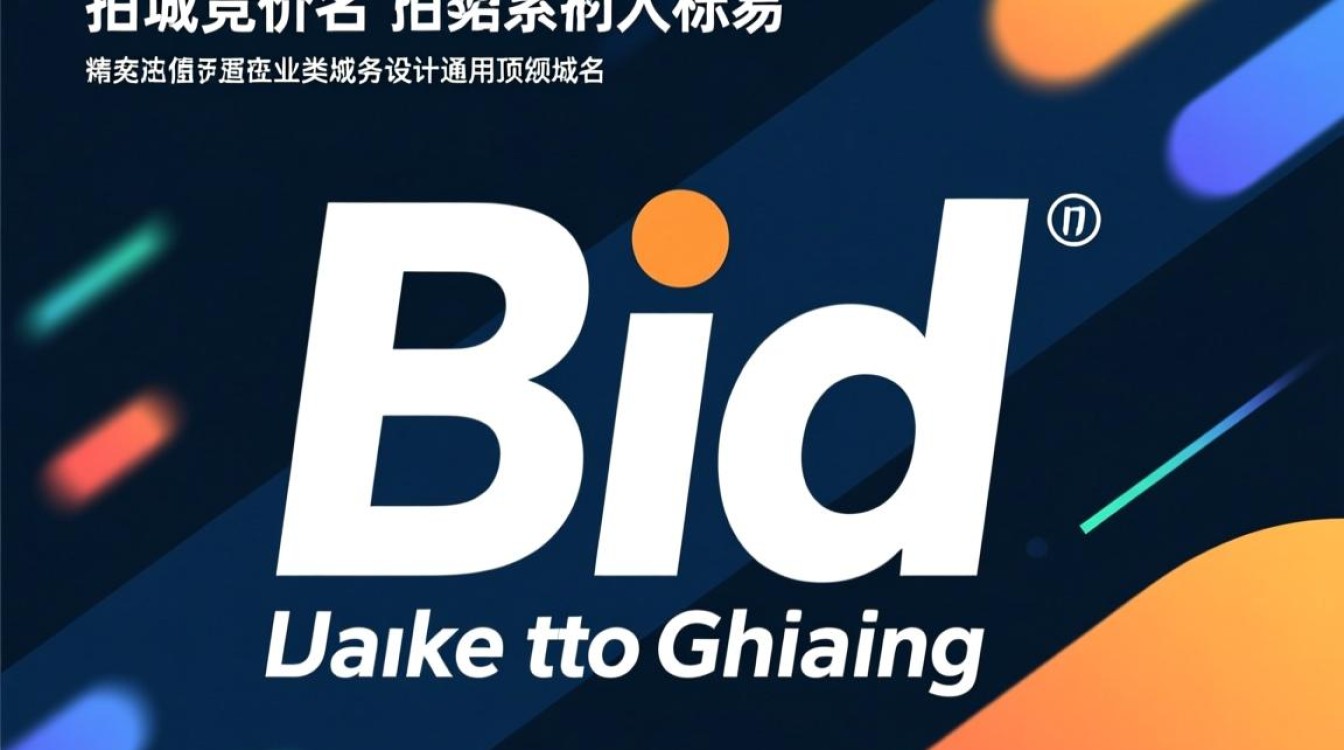 bid是什么域名，.bid域名值得注册投资吗