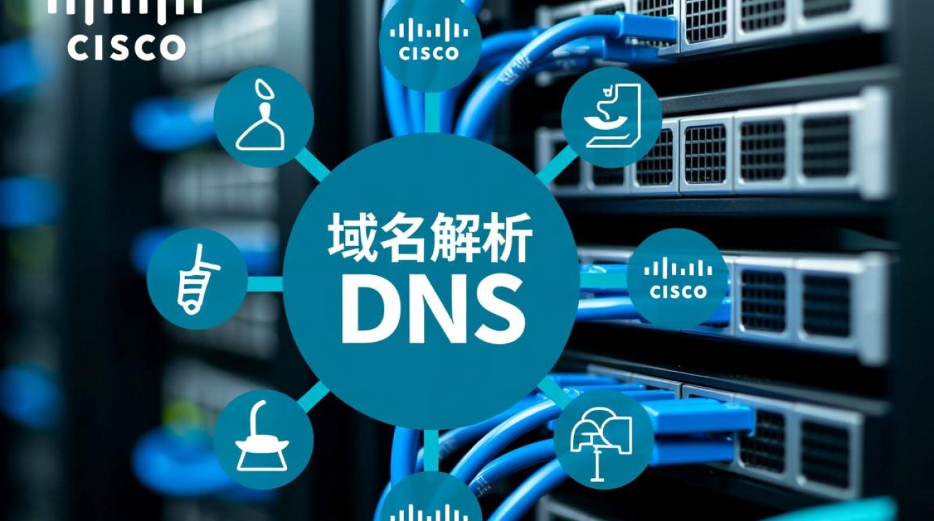 Cisco域名解析怎么配置，路由器DNS配置命令是什么