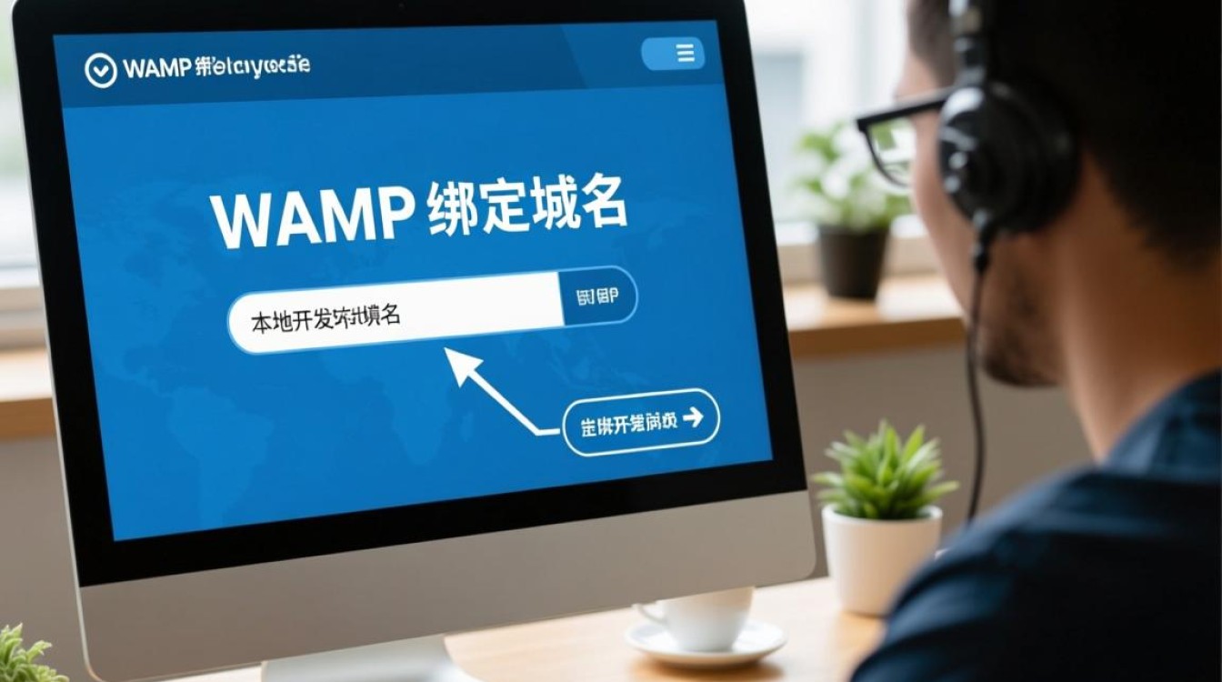 wamp绑定域名访问怎么设置，本地服务器如何配置虚拟主机？-好主机测评网