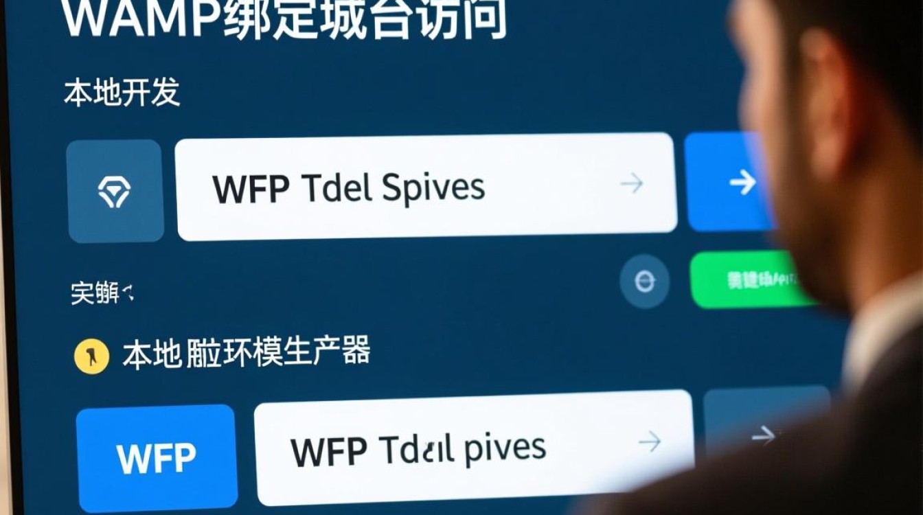 wamp绑定域名访问怎么设置，本地服务器如何配置虚拟主机？