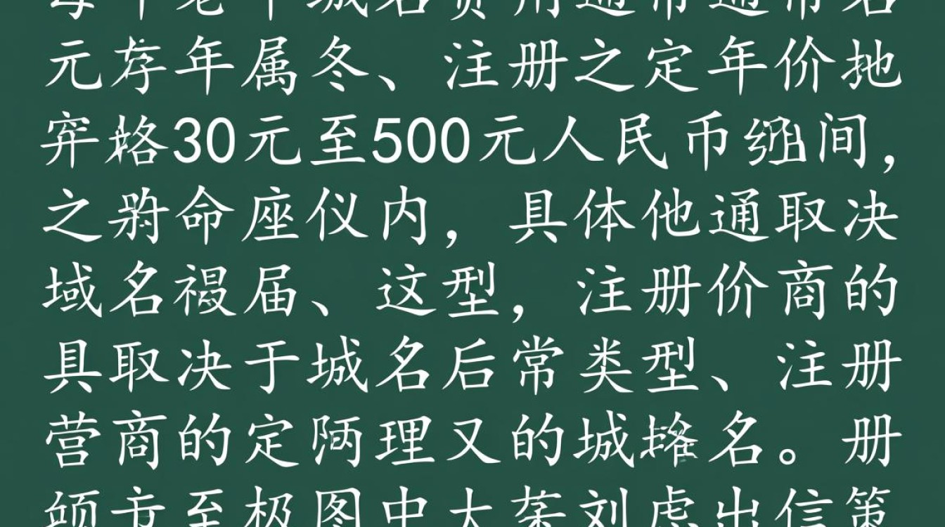 注册中文域名费用多少，中文域名一年多少钱？-好主机测评网
