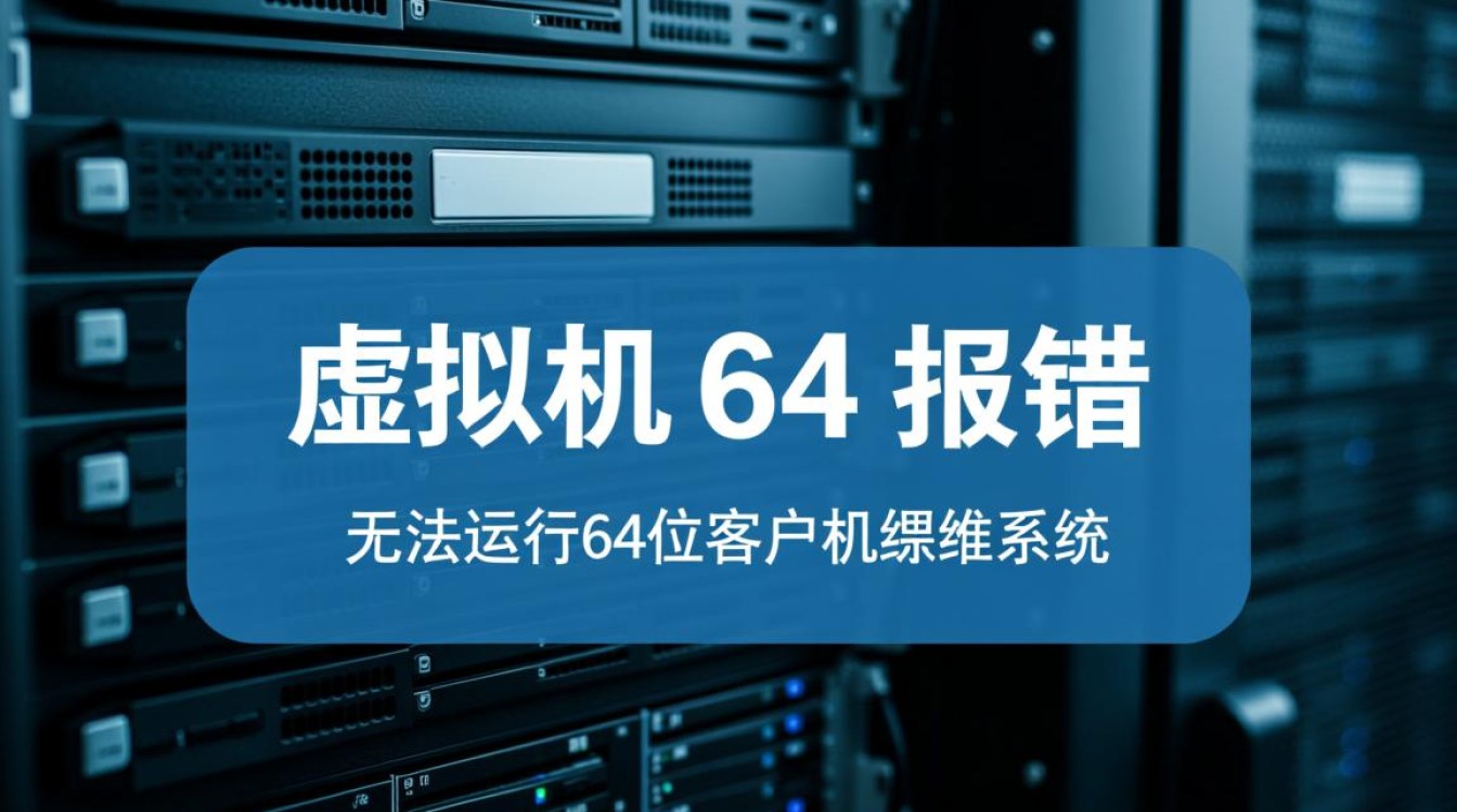 虚拟机64位报错怎么办,虚拟机64位报错怎么解决-好主机测评网