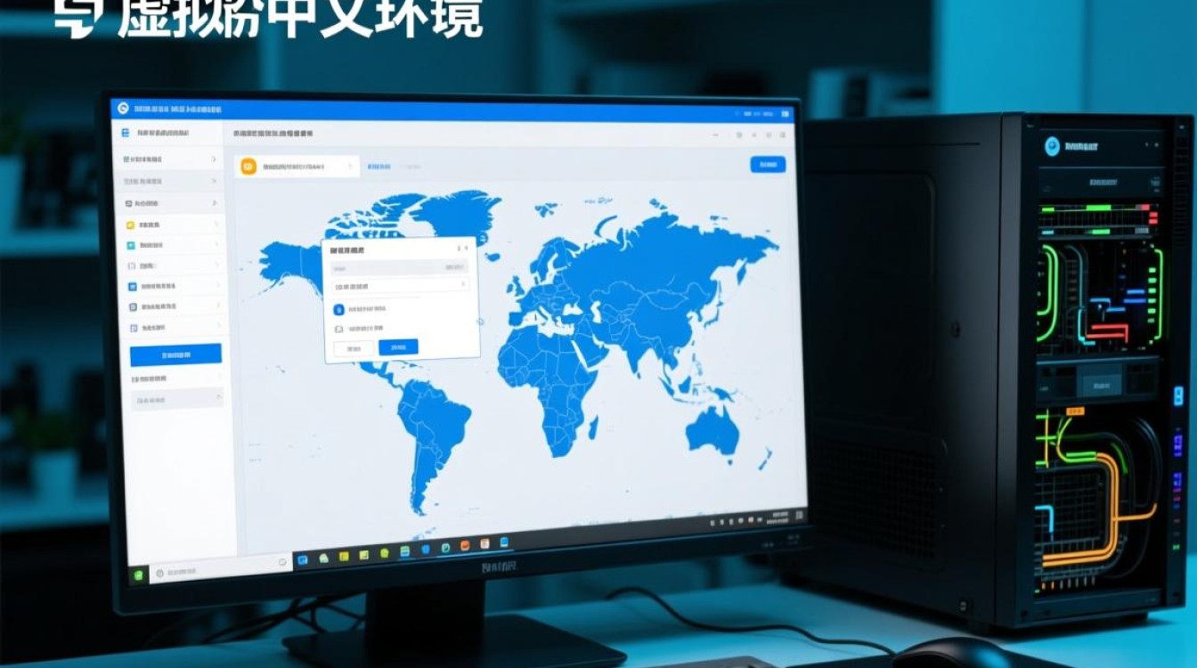 虚拟机怎么设置中文，虚拟机如何改成中文界面
