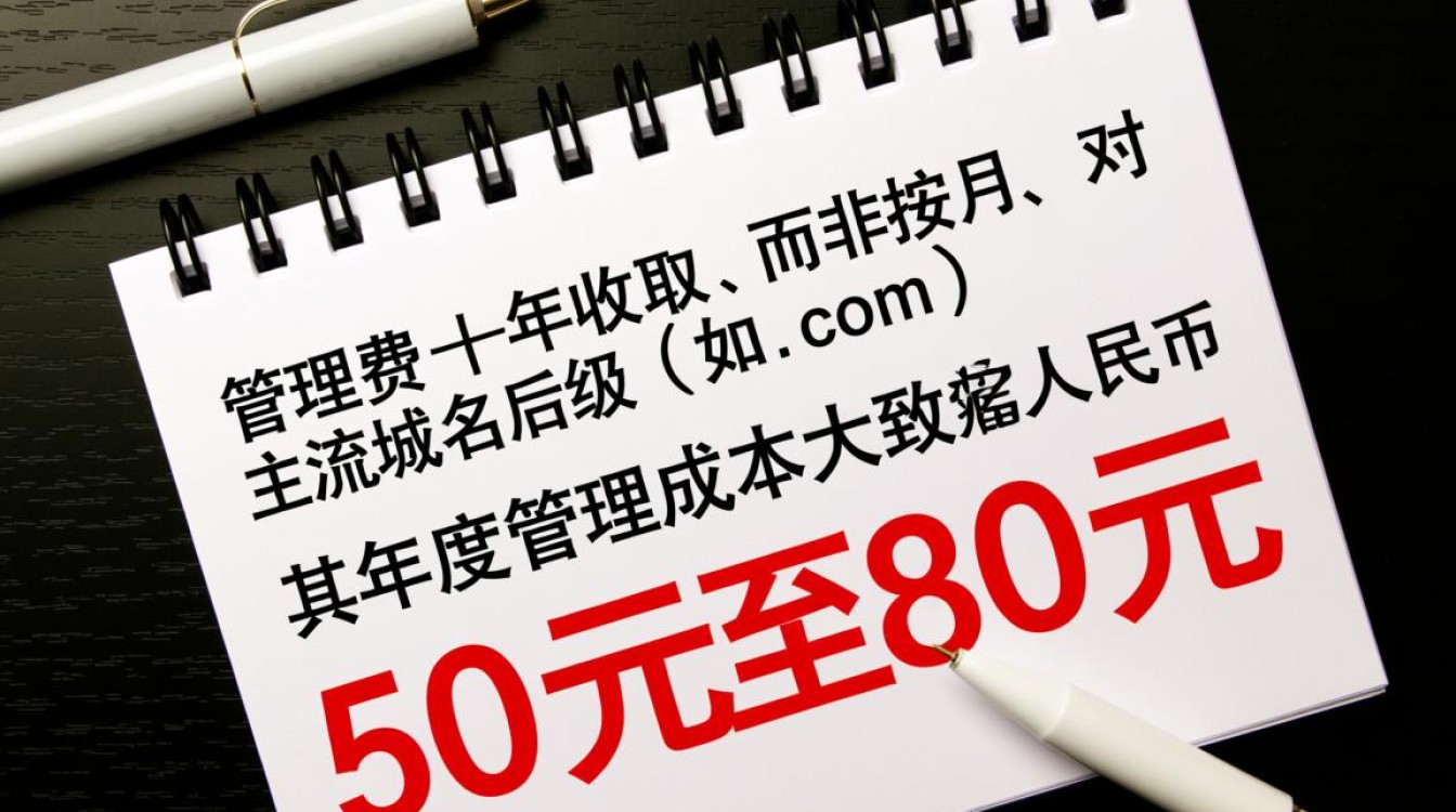 域名管理费多少一个月，域名注册和续费一年多少钱？
