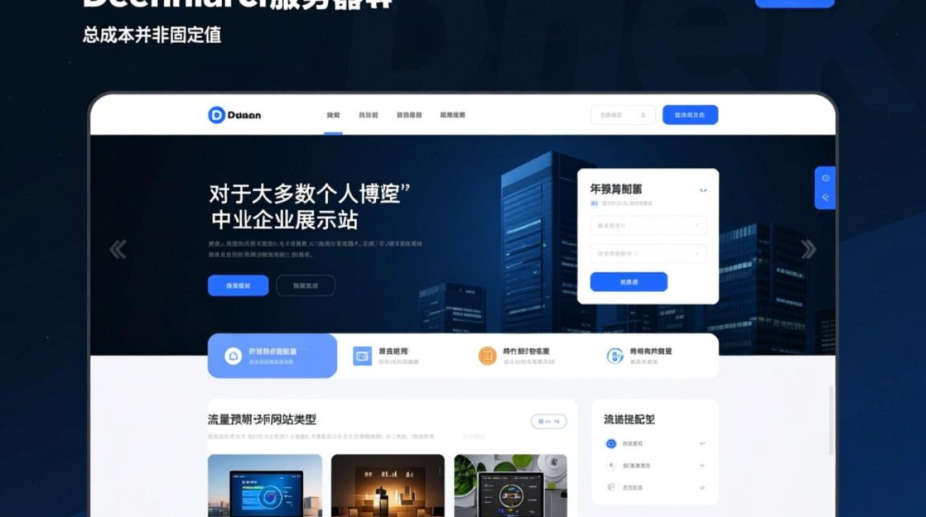 域名加服务器多少钱，新手建站一年要花多少？