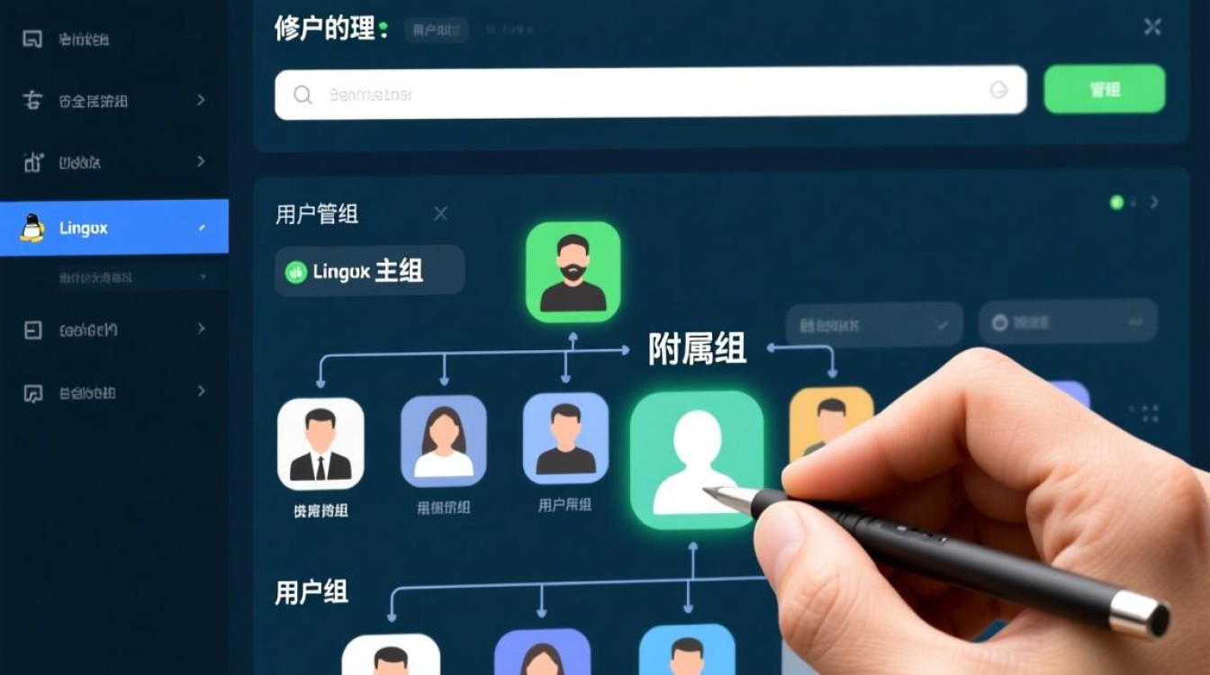 Linux怎么修改用户组，如何把用户加入指定组